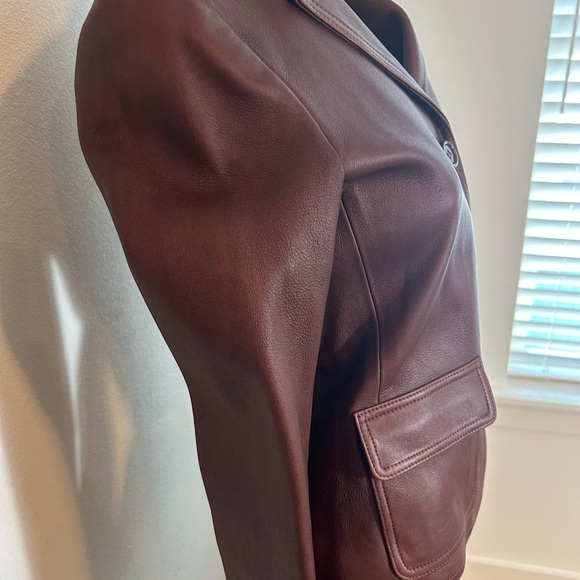 Theory leather Jacket - Picture 7 of 10